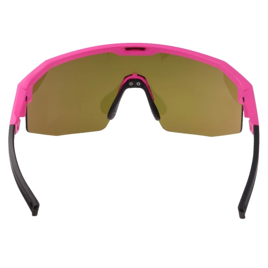 R2 GAIN neon pink matt sportovní sluneční brýle