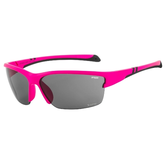 R2 HERO pink-black matt dětské sportovní sluneční brýle