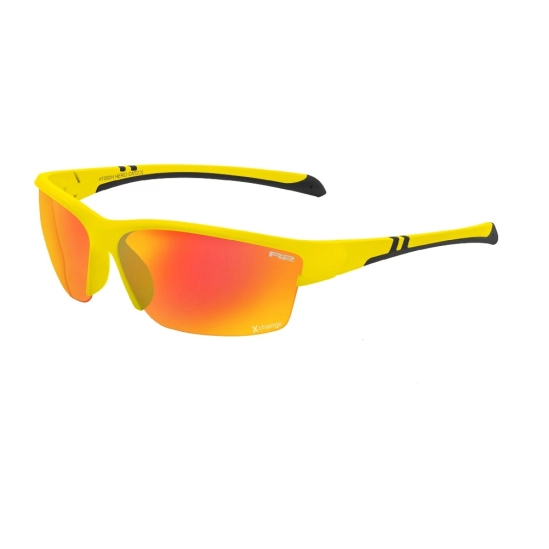 R2 HERO yellow-black matt dětské sportovní sluneční brýle