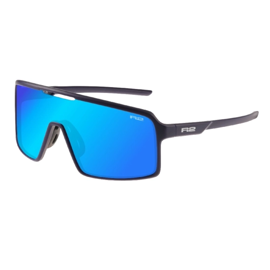 R2 WINNER  Dark blue, grey/ice blue revo sportovní sluneční brýle