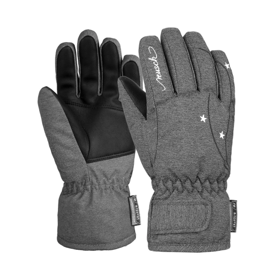 Reusch Alice R-TEX XT Junior black melange rukavice