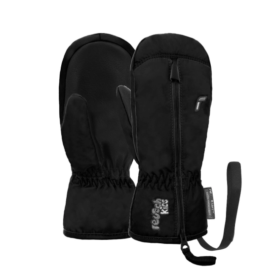 Reusch Ben Mitten black dětské palčáky
