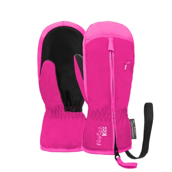 Reusch Ben Mitten fuchsia purple/knockout pink dětské palčáky