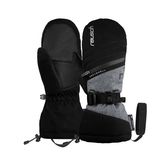 Reusch DEMI R-Tex XT Mitten black/grey melange dámské palčáky