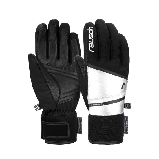 Reusch TESSA Stormbloxx black/shiny silver dámské rukavice