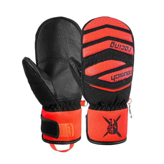 Reusch Worldcup Warrior Prime R-TEX XT Mitt JR black/fluo red palčáky