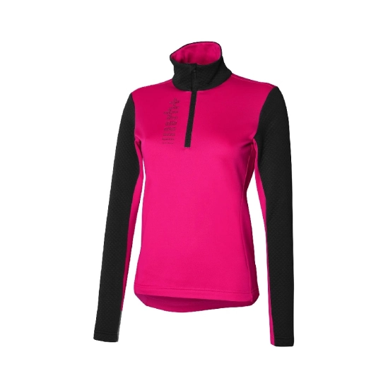 Zero RH+ Iside W Jersey azalea/black dámská funkční mikina