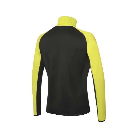 Zero RH+ Kyril Half Zip Jersey Black/acid green pánský funkční rolák