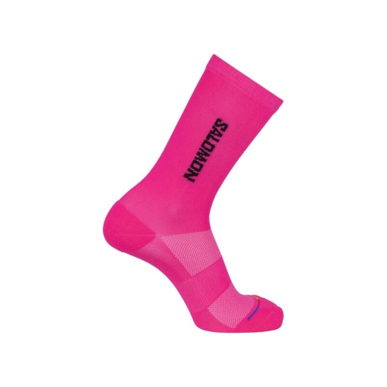 Salomon 365 Crew Knockout pink/black socks
