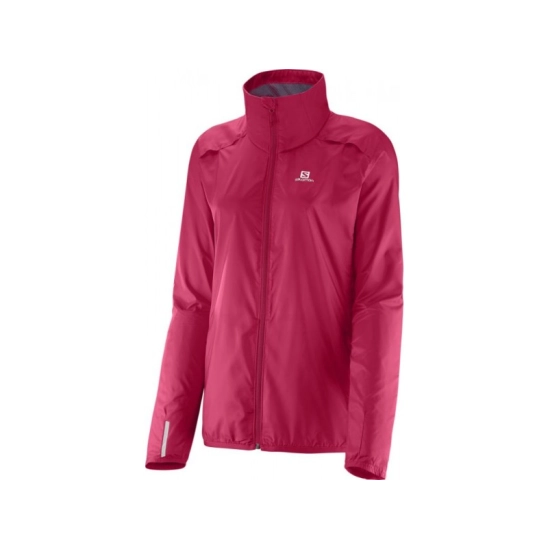 Salomon AGILE Jacket Lotus Pink/Night Shade dámská letní bunda