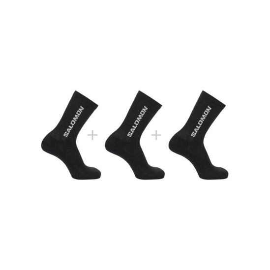 Salomon Everyday Crew 3-pack black socks
