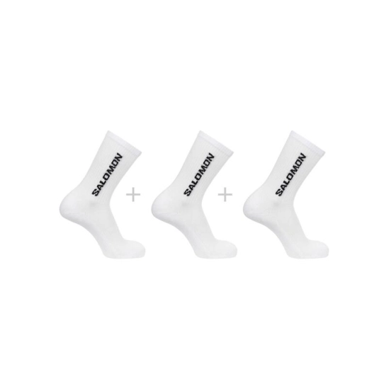 Salomon Everyday Crew 3-pack white socks