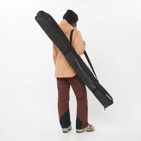 Salomon Extend 1p Padded 165+ Black Ski bag vak na lyže