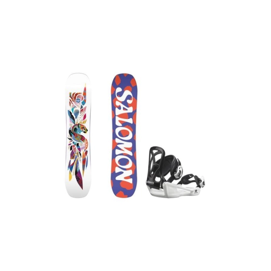 Salomon Grace + Goodtime XS dětský snb set