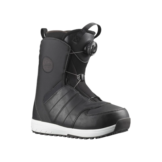 Salomon LAUNCH BOA JR Black dětské snb boty
