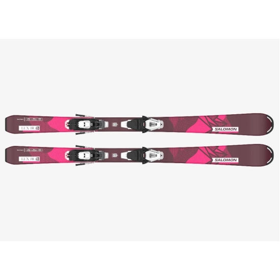 Salomon LUX Jr S + C5 GW set dětské lyže