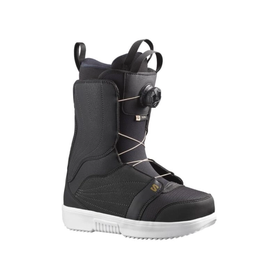 Salomon PEARL BOA Black/white/gold dámské snb boty