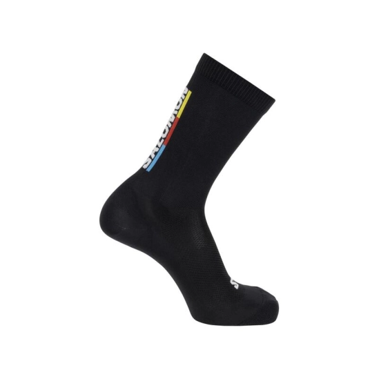 Salomon Pulse Race Flag Crew Black socks