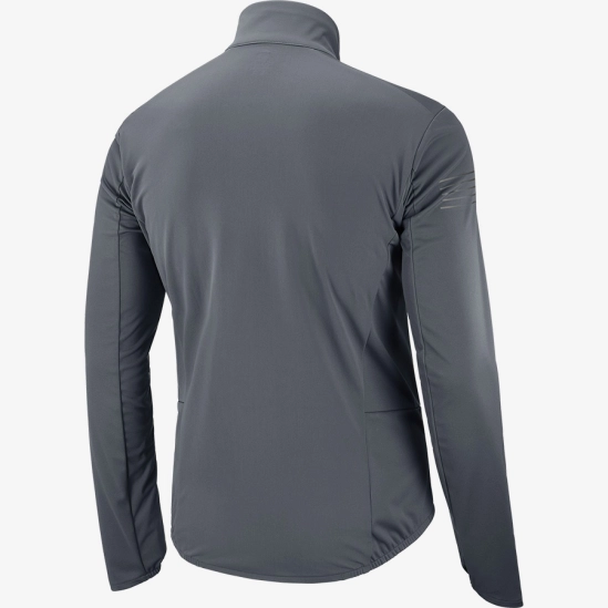 Salomon RS SOFTSHELL Jacket M Ebony pánská bunda