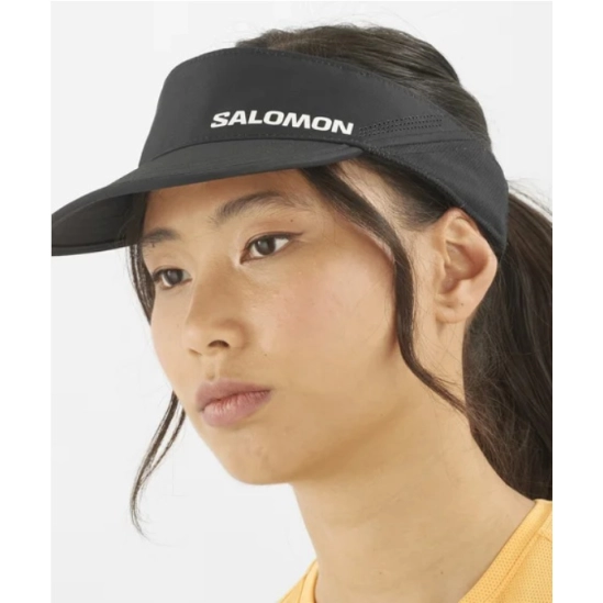 Salomon SHAKEout Visor Deep black unisex kšilt