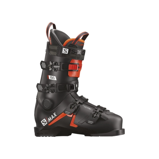 Salomon S/MAX 100 black/orange lyžařské boty