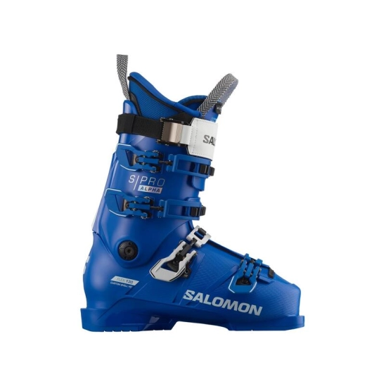 Salomon S/PRO ALPHA 130 EL Race blue/white lyžařské boty
