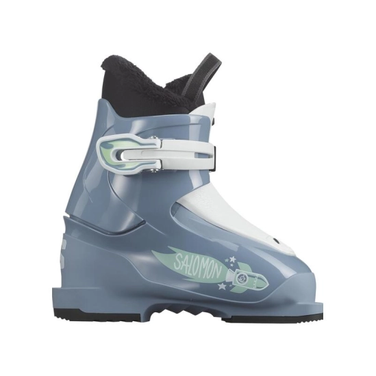 Salomon T1 Copen blue dětské lyžařské boty