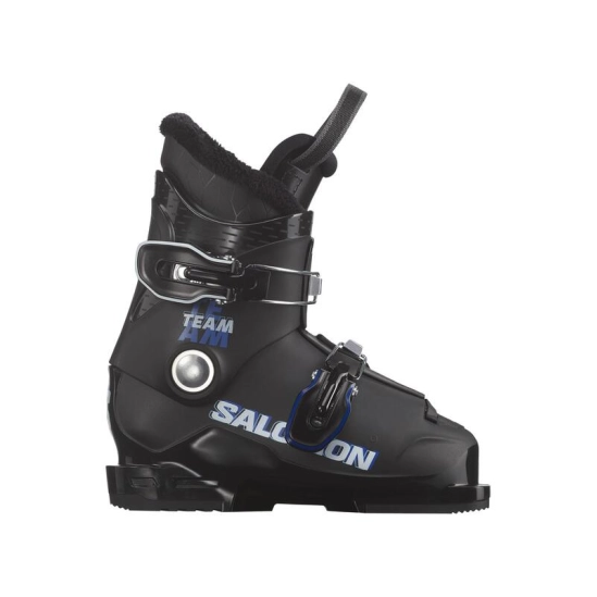 Salomon TEAM T2 black/race blue/white dětské lyžařské boty