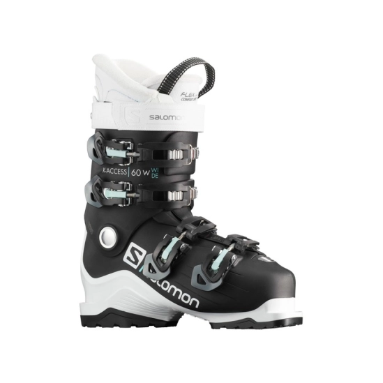 Salomon X ACCESS 60 W wide Black/white dámské lyžařařské boty