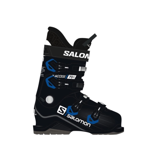 Salomon X ACCESS 70 Wide Black/Race blue/White pánské lyžařské boty vel.25-25,5