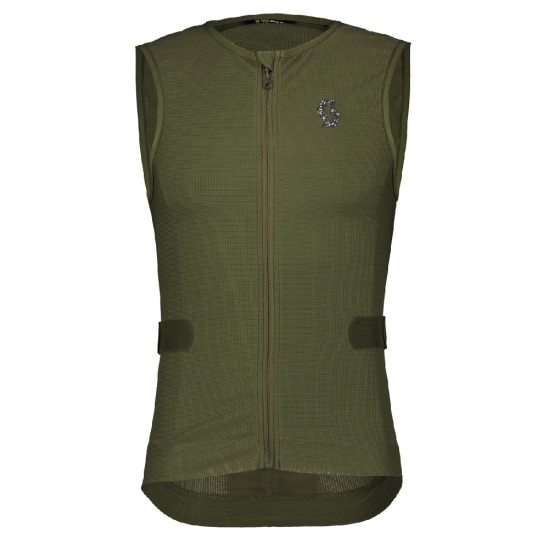 Scott Airflow Vest douglas green/black pánský chránič páteře