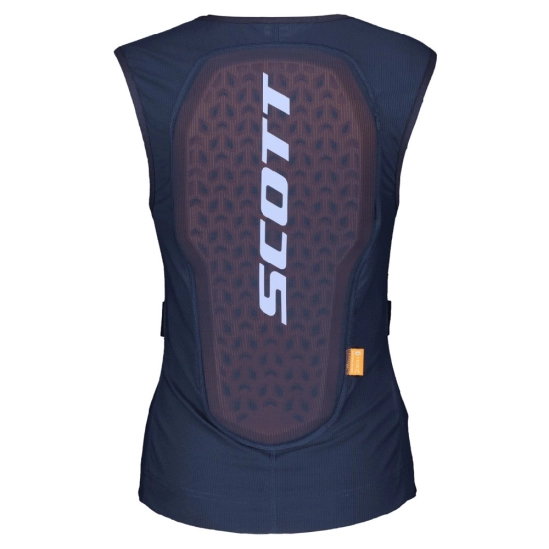 Scott Airflow Vest dark blue/magnolia purple dámský chránič páteře