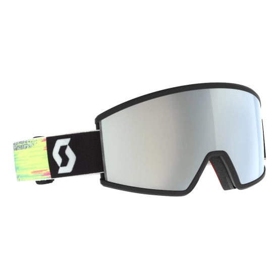 Scott Ambit Compact Black-neon yellow/AMP white chrome S2 brýle
