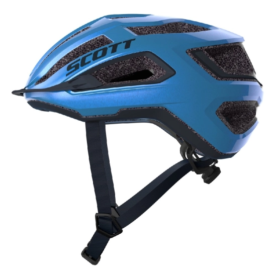 Scott ARX Plus metal blue cyklistická helma