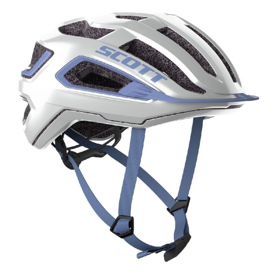 Scott ARX White/dream blue cyklistická helma