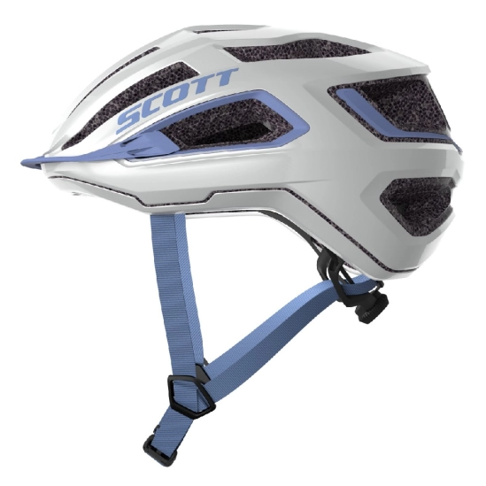 Scott ARX White/dream blue cyklistická helma