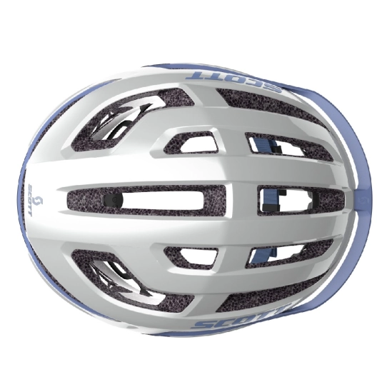 Scott ARX White/dream blue cyklistická helma
