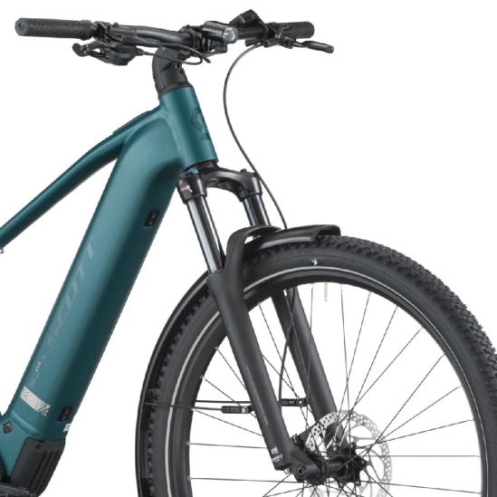 Scott Axis 30 cypress green trekkingové elektrokolo model 2026