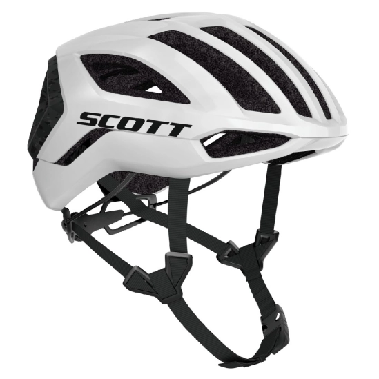 Scott Centric Plus mineral white/black cyklistická helma