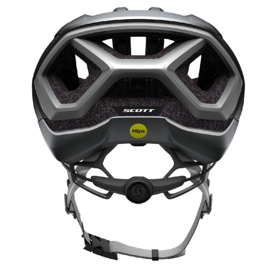 Scott Centric Plus dark silver/reflective grey cyklistická helma