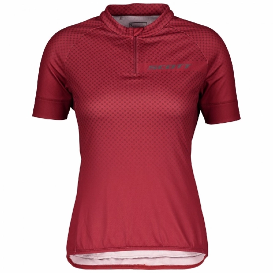Scott Endurance 30 merlot red/dark grey dámský cyklo dres