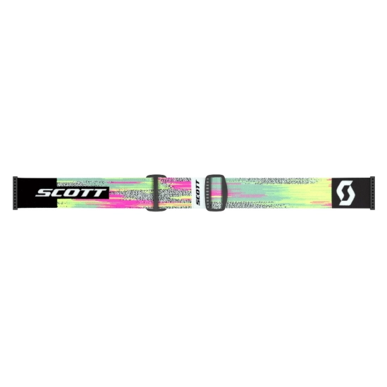 Scott Factor PRO LS black/neon yellow, sklo silver chrome S2 lyžařské brýle