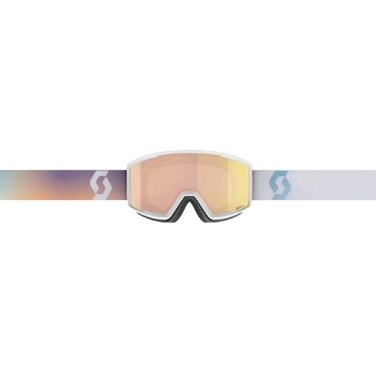 Scott Factor PRO White/Soft pink S2 lyžařské brýle