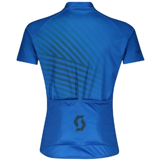 Scott JR RC Team skydive blue/nightfall blue dětský cyklo dres