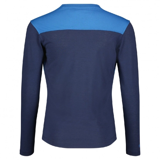 Scott JR Trail 10 DRI LS storm blue/midnight blue dětské triko