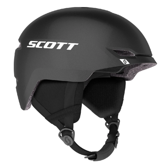 Scott Keeper 2 granite black dětská lyžařská helma