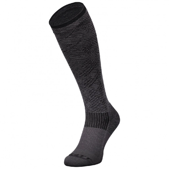 Scott Merino Camo dark grey melange/black ski socks