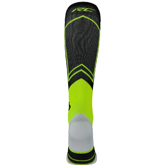 Scott RC Compression safety yellow/white ponožky