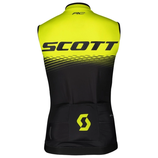 Scott RC Pro yellow/black pánský dres bez rukávů 