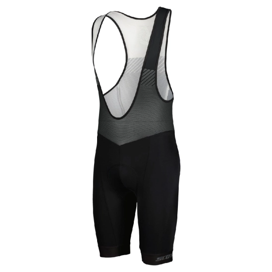 Scott RC Team ++ black/dark grey pánské cyklo šortky s kšandami